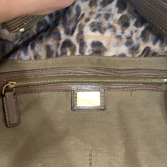 Fendi chef zucca tote in snow leopard - Picture 13 of 16